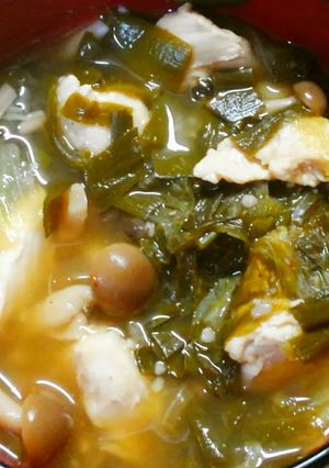 鶏ささみとレタス ニラのにんにく醤油煮♪-レシピのメイン写真