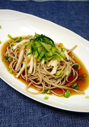 簡単！冷やし蕎麦はじめました(ゆず胡椒)-レシピのメイン写真