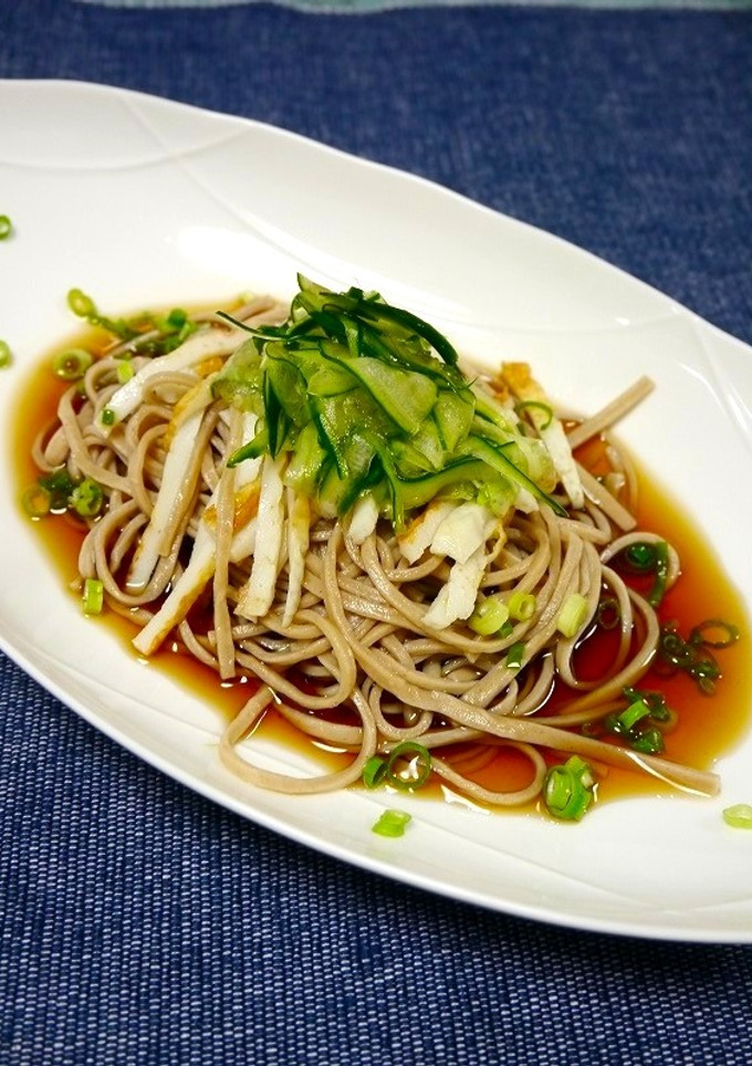 簡単！冷やし蕎麦はじめました(ゆず胡椒)-レシピのメイン写真