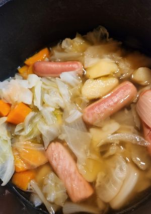 野菜のコンソメスープ-レシピのメイン写真