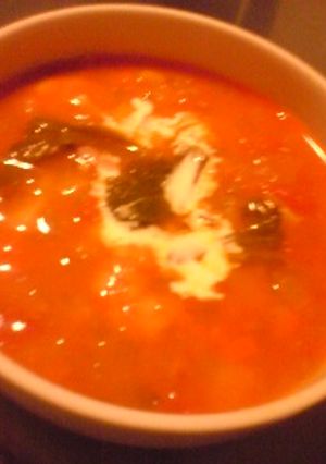 エビのまろやかトマトスープ-レシピのメイン写真