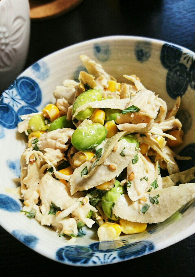 ささみとごぼうのマヨネーズ和え-レシピのメイン写真