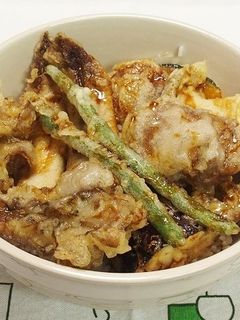 ビタミンDを摂る!いわしとキノコの天丼-レシピのメイン写真