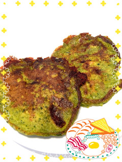 フワフワモチモチ★お野菜パンケーキ-レシピのメイン写真