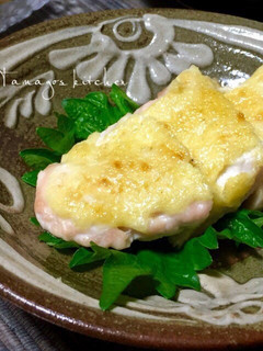 トースターで鶏ささみ柚子胡椒マヨ焼き-レシピのメイン写真