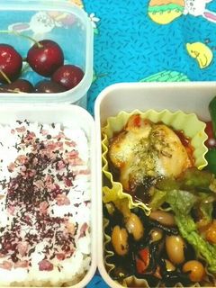 中学生女子 時短 簡単弁当157-レシピのメイン写真
