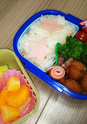 2017/6/21年少弁当-レシピのメイン写真