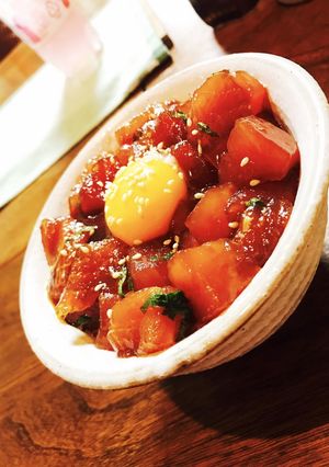 *まぐろのユッケ丼*-レシピのメイン写真