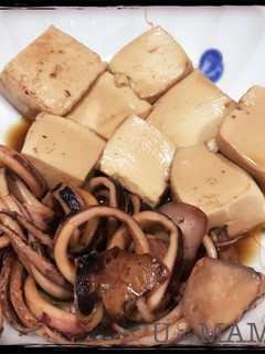 イカと豆腐の煮物-レシピのメイン写真