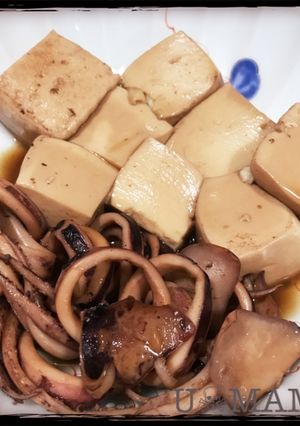 イカと豆腐の煮物-レシピのメイン写真