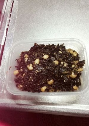 低糖質赤紫蘇と大豆水煮の炊合せ-レシピのメイン写真
