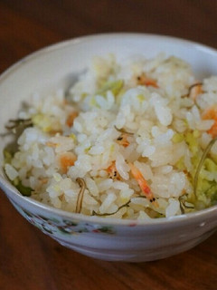 うどんスープでそら豆と干海老の炊込みご飯-レシピのメイン写真