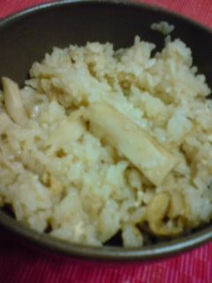 旦那作♥松茸ご飯-レシピのメイン写真