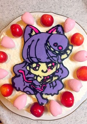 キラキラ☆プリキュアアラモードケーキ-レシピのメイン写真