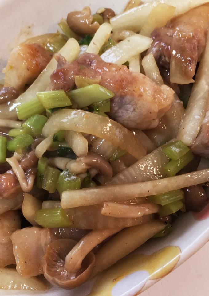 シャキっと大根&豚肉のオイスター炒め♪-レシピのメイン写真