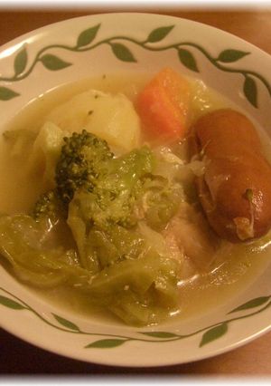風邪にはあったか～いポトフで栄養を♪-レシピのメイン写真