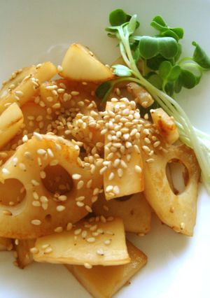ホッとするね * 大根とれんこんの炒め煮-レシピのメイン写真