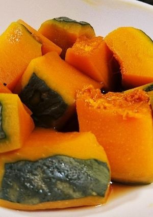 レンジで簡単！かぼちゃ煮-レシピのメイン写真