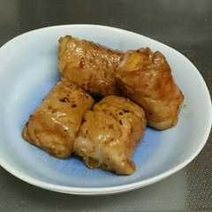 รูปของ 厚揚げの豚肉巻き