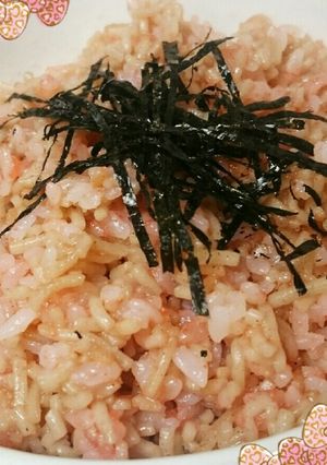 ♡日本そばたらこ飯♡-レシピのメイン写真