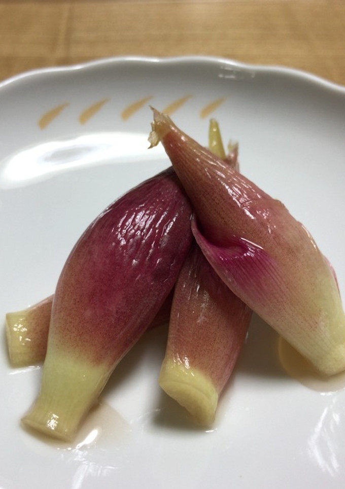 超簡単！みょうがの甘酢漬け 砂糖ぬき-レシピのメイン写真