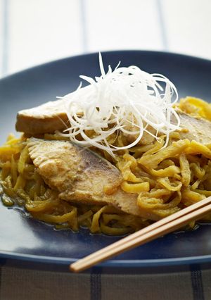 カレー風味のお魚の切り干し大根煮-レシピのメイン写真