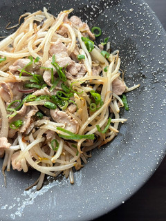 豚コマ肉+もやし×塩昆布+ポン酢-レシピのメイン写真