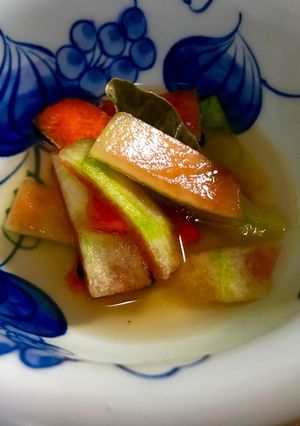 すいかの皮のピクルス-レシピのメイン写真