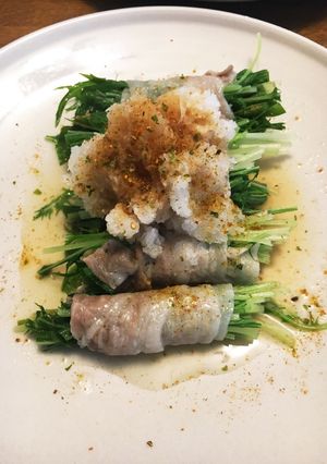 水菜の豚バラ巻き-レシピのメイン写真