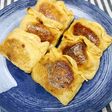 簡単!焼きいなりパスタ☆ミートソース