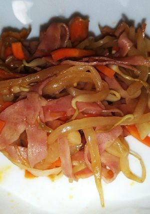 サラダをリメイク。サラダのシンプル炒め-レシピのメイン写真