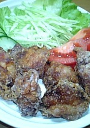 大葉にんにく醤油で簡単☆サク・うま唐揚げ-レシピのメイン写真
