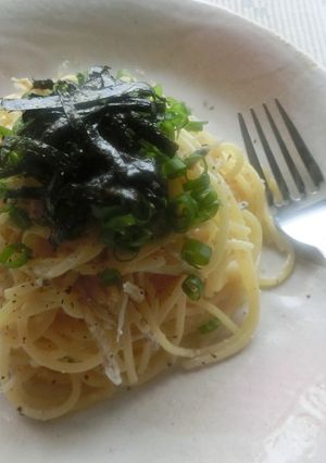 簡単☆濃厚❕たらこ豆乳クリームパスタ-レシピのメイン写真