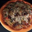 おもちでホワイトソースの鮭グラタン