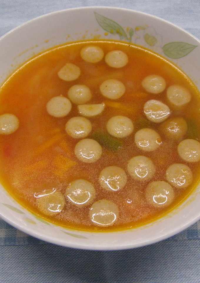 学校給食　トマトスープ-レシピのメイン写真