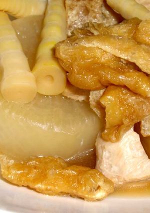 大根と細竹の煮物-レシピのメイン写真
