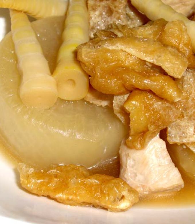 大根と細竹の煮物-レシピのメイン写真
