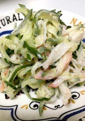 超簡単☆きゅうりとカニカマのマヨ和え-レシピのメイン写真