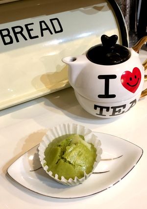スチームオーブンで作る米粉抹茶蒸しパン-レシピのメイン写真