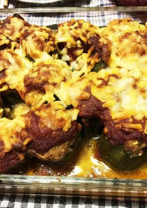 洋風肉詰めピーマン-レシピのメイン写真