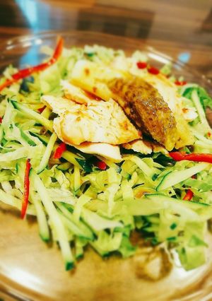 鶏むね肉でヘルシー冷しゃぶ-レシピのメイン写真