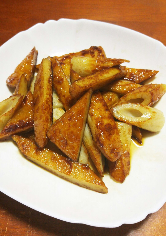 ☆ちくわとさつま揚げの甘辛焼き☆-レシピのメイン写真