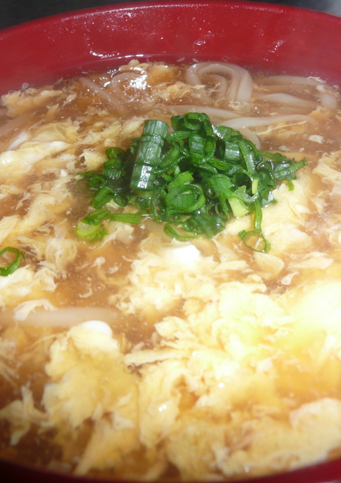 おそば屋さん風★かきたまうどん♪-レシピのメイン写真