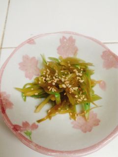 皮ごと!ブロッコリーの茎のきんぴら-レシピのメイン写真