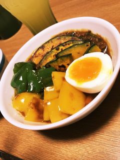 グリル野菜とほうれん草のキーマカレー-レシピのメイン写真