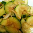 簡単!絶品!ズッキーニのニンニク醤油炒め