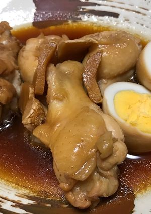 手羽元と卵のさっぱり煮-レシピのメイン写真