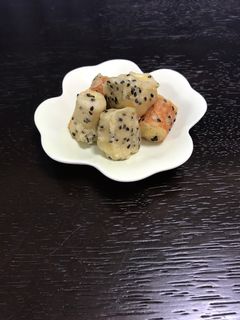 ちくわチーズのごま塩揚げ-レシピのメイン写真