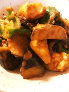 簡単カレーのルーで夏野菜炒め!-レシピのメイン写真