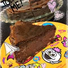 รูปของ 簡単 濃厚 欲張り ココアチーズケーキ